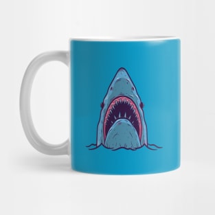 Shark head Design T-shirt STICKERS CASES MUGS WALL ART NOTEBOOKS PILLOWS TOTES TAPESTRIES PINS MAGNETS MASKS Mug